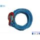 7mm x 6meters UHMWPE synthetic winch rope with stainless steel snap hook