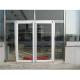Toughened Glass AS1288 Double Hinged Door With Fixed Panel