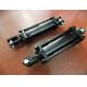 Tie rod hydraulic cylinder for farm machinery
