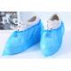 Antibacterial Blue Disposable Foot Covers , Disposable Shoe Protectors
