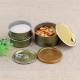 50g Weed Easy Open Small Tin Containers With Two Pieces / Metal Tin Box