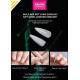 500pcs Sharp Shape Matte Lady French Style Artificial False Nails Half Tips and Full Cover False Nail