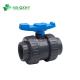 ANSI Standard  Seat Seal PVC Valve for QX Control Plastic Valve and True Union Ball