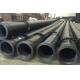 qualified black hdpe dredge pipes with stub ends on both sides