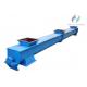 Shaftless Feed Screw Conveyor For Wood Chips Easy Winding Materials