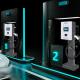 DC Fast Outdoor Electric Car Charging Stations 30kw 380V Ip54 Waterproof