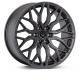 Gloss Black 1Piece Rims Forged Wheels Machined For Forged Mustang　