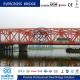 Permanent Steel Truss Bridge / Steel Frame Bridge With High Strength