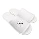 Hotel Disposable Slippers White Home Slippers Logo Customized Home Supplies