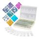 100Pcs Prepared Microscope Slides Animals Insects Plants Bacterial Biology Slide Specimen