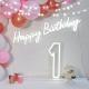 Birthday Large Numbers Large Light Up Letters Custom Neon Sign Party Items Led Lights Led Neon Custom