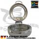 Restaurant Cooker Induction Chafing Dish Machanical Hinge System Temper Glass