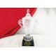 Frosted Carving Golf Trophy Cup For Golf Tournament / Golf Club