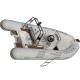 Marine Equipment RIB 480D Rigid Fiberglass Inflatable with Outboard Motor