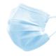 Blue Earloop Pleated Disposable Protective Mask 3 Ply Non Woven