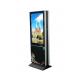 Customized 43 Inch Outdoor Touch Screen Kiosk 1920 * 1080 Resolution Built - In HD Audio