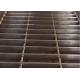 Driveway Road Drainage Catwalk Steel Grating Anti Rust Excellent Bearing Capacity