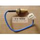 Bulldozer Engine Water Temperature Sensor Shantui Spare Parts With Metal Material And Wire