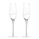 Professional Customized Popular Clear Crystal Champagne Flute Glass Gift