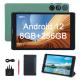 C idea Sim Support Green Tablet PC 8GB RAM 256GB ROM 800x1280 IPS HD Screen Display Tablet With Case CM835
