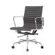 Adjustable Height Executive Office Chair with Swivel Wheels and Synthetic PU Leather