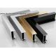 Wide Edge Metal Aluminium Picture Frame Mouldings For Gallery