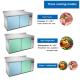 Adjustable Stainless Steel Upright Freezer Top Freezer Double Door with R404A Refrigerant