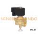 1/2'' LPG Natural Gas Brass Solenoid Valve Adjustable Flow 24VDC 220VAC