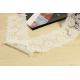 Earloop Guipure Lace Trims , Scalloped Lace Trim For Multifeature