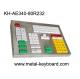 R232 Panel Customization Industrial Metal Keyboard For Transportation Area