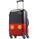 210D Polyester Hardside Spinner Wheels ABS Hard Luggage