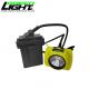 High Quality Digital Display Corded Led Miner Lamp 14Ah 530lum Mining Cap Light Underground Rechargeable Miner Headlamp with Plug & Play