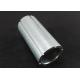 Customized Aluminum Grooved Bushing Silver Oxidation 30 X 60 X 20 mm