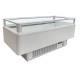 2.0m Air Island Showcase Open Merchandiser Dual Temperature Refrigerator / Freezer Distributor