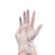 PVC Plastic Disposable Safety Gloves Transparent Food Grade FDA / CE Certificate