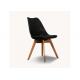 High Load Bearing Beech Dining Chair , Indoor Wooden Chair Backrest Adjustable