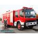 Red FVZ ISUZU Fire Fighting Truck Large Capacity 10-16 ton