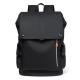 Waterproof Nylon School Bags Backpack Black Color Multifunctional