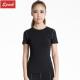 Women fitness quick-drying short-sleeve plain tank top clothes T-shirt