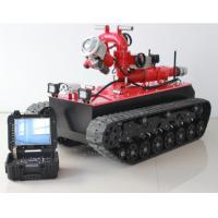 HMRBVT01 Tracked Fire Fighting Robot Remote Control With Double Water Belt Supply