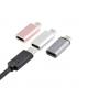 USB-C Female to Micro USB Male Adapter USB Type-c TO Micro USB Connector , 3A Fast Charging Output