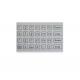 Customized Mini Membrane Medical Keyboard With Antibacterial And Scratchproof Industrial Keypad