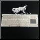 IK07 Metal Industrial Keyboard With Touchpad 304 Stainless Steel
