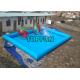 Blue Inflatable Swimming Pools For Inflatable Water Slide / Water Balls