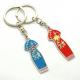 Metal Custom Shaped Keychains Solid Material Any Size Die Casting Process
