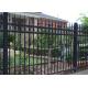 security spear top steel fence, garden wrought iron fencing