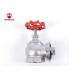 Water Releasing Fire Fighting Landing Valve Chrome Plated 2.5 Right Angle