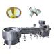 Turntable Type Automatic Packaging Line Feedin For Compressed Facial Mask