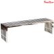 Indoor Modern Bedroom Bench Seat , Stainless Steel Bedroom Furniture Bench