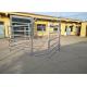 Australia Standard Steel Cattle Fence , Galvanized Horse Fence Panels With 5 / 6 Rail